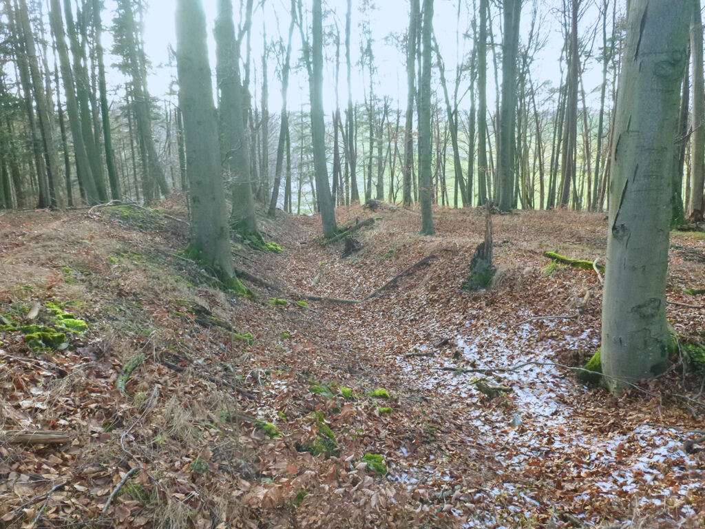 Der Landgraben bei Wurmberg Enzkreis Geschichte